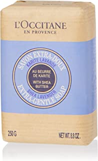 L'Occitane Gentle Lavender Vegetable Soap, 8.8oz, 250g
