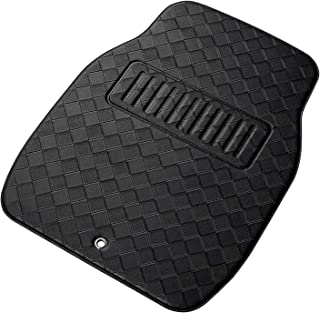 BONFORM Car floor mats easily waterproof round 48x62 cm black 6468-01BK